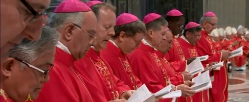 Mons. Richard Daniel, Arzobispo del Cusco, participó de la Eucaristóa de la entrega del Palio en Roma